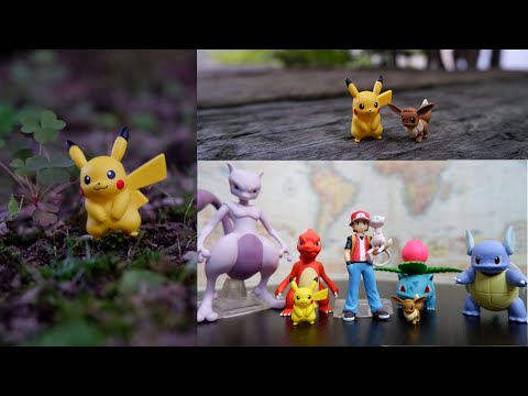 ポケモンおもちゃコレクション#9　ポケモンスケールワールド　カントー地方　開封　ピカチュウ　イーブイ　フシギソウ　リザード　カメール　ミュウツー　ミュウ　レッド【オモ写/フィギュア/人形/食玩】