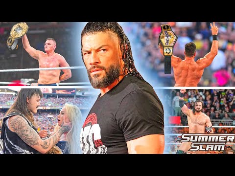 WWE SUMMERSLAM 2024 WAS PERFECT!! REVIEW