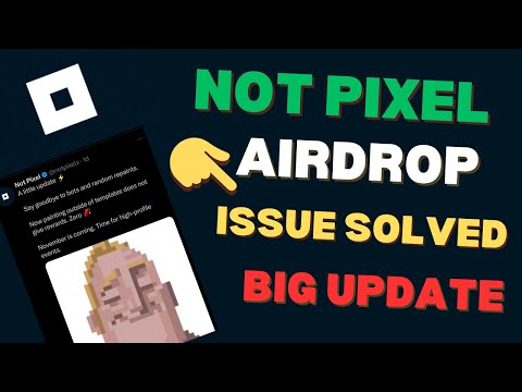 Not pixel 0 PX Problem Fix | Not Pixel Paint Problem | Not Pixel Withdrawal | ZubiTech