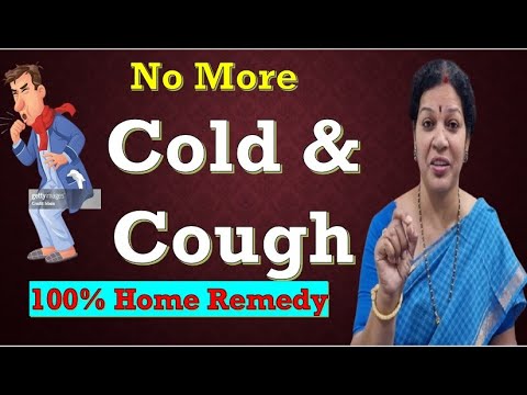 No More  Cold &   Cough  -   100% Home Remedy