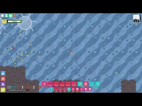 A Super Jellyfish fight after giving it "magnet resistance" and buffed shockwave ability // Florr.io