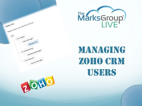 Zoho CRM Users and Permissions: How to Manage Them