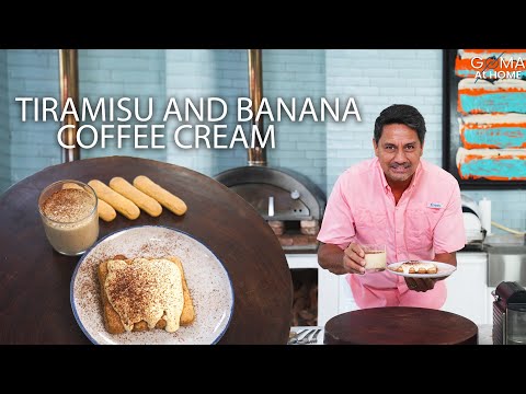 Goma At Home: Christmas Tiramisu with Banana Coffee Cream