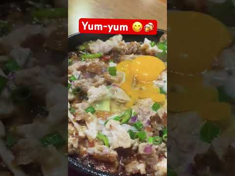 Pork sisig mukbang 🤩🍺🍺 #pinoyfood #shortsvideo #shorts