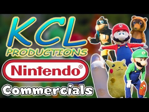 The History of Nintendo's Mascot Costume Commercials - KCL Productions Collection (1999-2013)