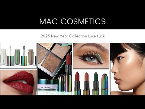 Sneak Peek! MAC Cosmetics 2025 Lunar New Year Collection Luxe Luck