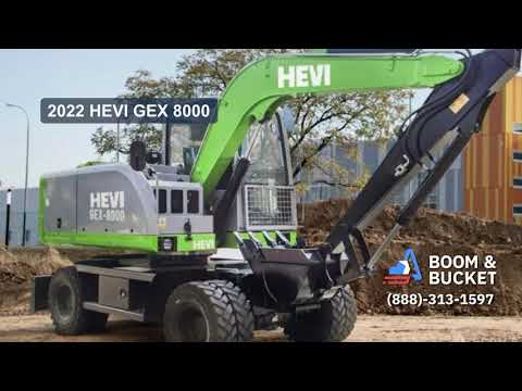 2022 HEVI GEX 8000 | Used HEVI | Used Heavy Equipment | Boomandbucket.com