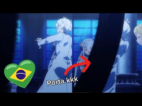 🇧🇷O SUBARU E O REINHARD JOGAM UMA PORTA NO REGULUS KKKKKKKKKKKK | Ré:Zero