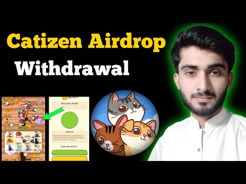 How to Withdraw And Sail Cati Token | Catizen Airdrops Claim Now | Catizen Listing 20 September