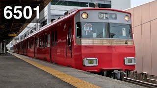 名鉄6500系6401編成（岐阜側6501）