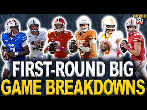 Big Game Breakdown: Keys To The Game In CFP First Round Matchups | Cover 3 podcast