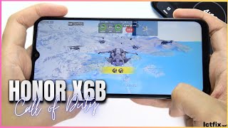 Honor X6b Call of Duty Mobile Gaming test CODM | Helio G85, 90Hz Display