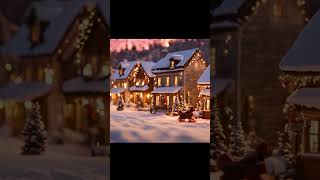 Dreamy Christmas Scenes ❄️ | Snow, Lights & Festive Joy in 60 Seconds #shorts