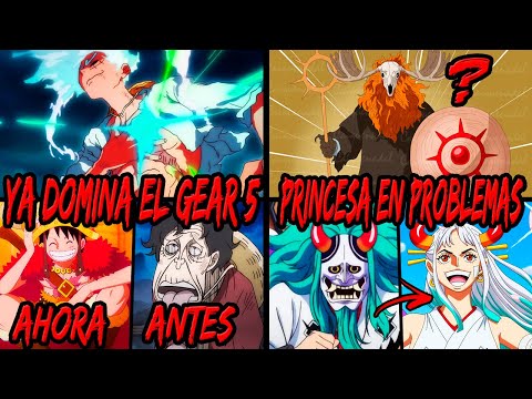 LUFFY YA DOMINA el GEAR 5 | La PRINCESA a RESCATAR de ELBAF | Quien es el DIOS SOL | ONE PIECE 1128