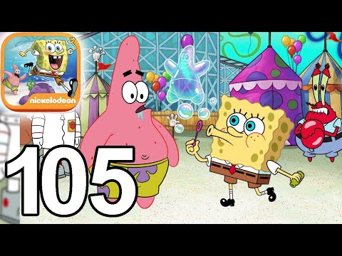 SpongeBob Patty Pursuit - Bubble Magic Walkthrough Video Part 105 (iOS)