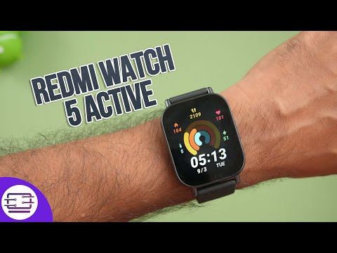 Redmi Watch 5 Active with Xiaomi HyperOS and 18 Days Battery Life! 🔥