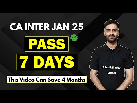 PASS CA INTER IN LAST 7 DAYS