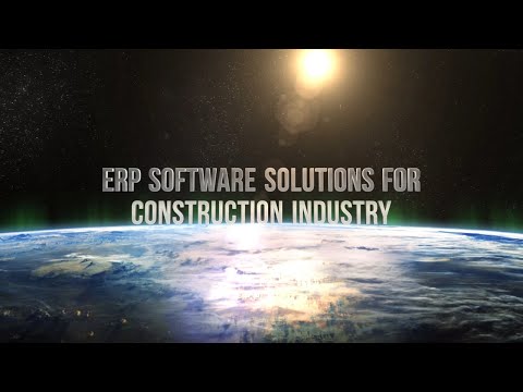 ERP Software Solutions For Construction Industry