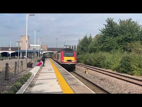 Network Rail - Class 43 HST's 43272/43357 passing Burton-on-Trent station (3/9/24)