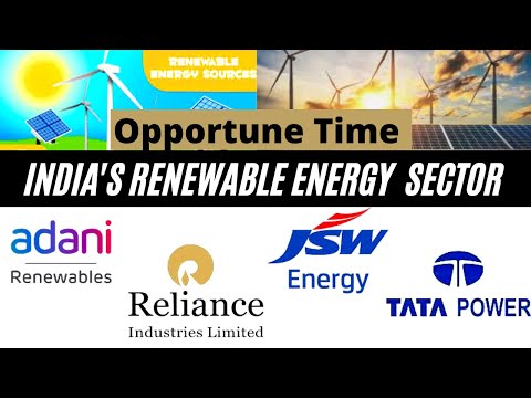 JSW Energy, Adani Green,TATA Power, Reliance | India's Renewable Energy Sector |  by Santosh Singh