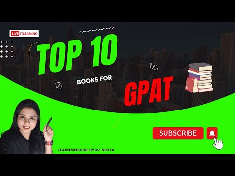 Top 10 topics & books for GPAT 2024 | GPAT 2024