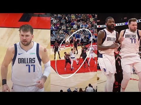 Luka Doncic Crazy Passes And Kyrie Irving Making Everyone Dance Against The Raptors