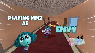 ENVY DESTROYS TEAMERS IN MM2 + GAMEPLAY (KEYBOARD ASMR)