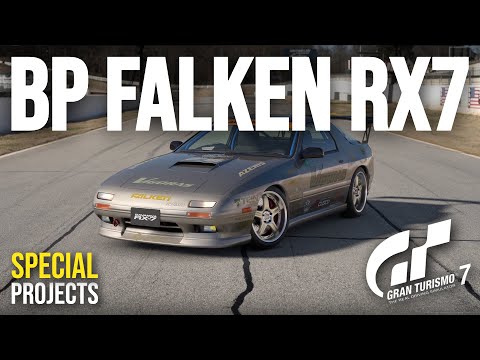 GT7 | Mazda BP Falken RX-7 D1GP Build Tutorial | Special Projects | Drift Build