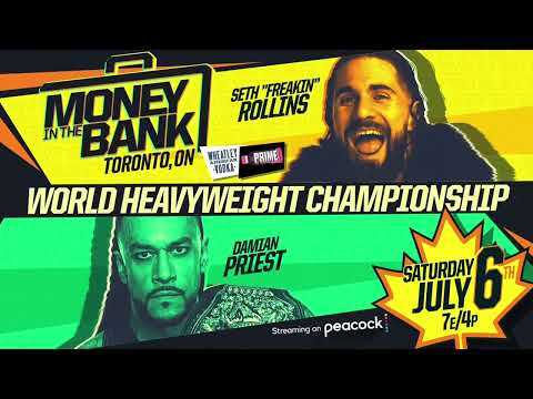 GRAPHICS & MATCH CARD ─ WWE Money in the Bank 2024 (as of June 17, 2024)