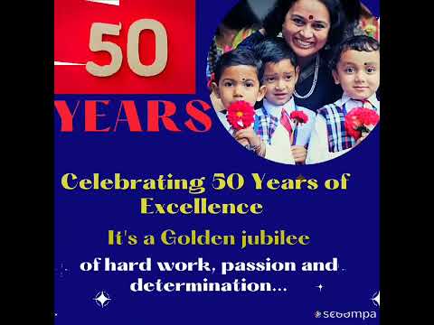 Golden Jubilee, Celebrating 50 Years Excellence , Hard work, Passion and Determination ..