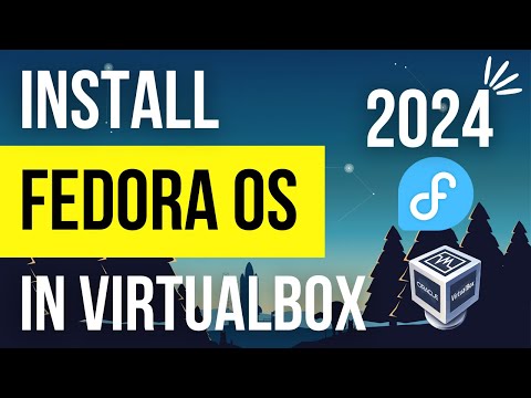 How to Install Fedora OS in Virtual Box 2024 (latest version 39) #fedora