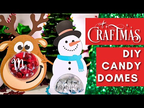 How to Make a Candy Dome ✨ Cricut Christmas Project ✨ Craftmas 2023 Day 6