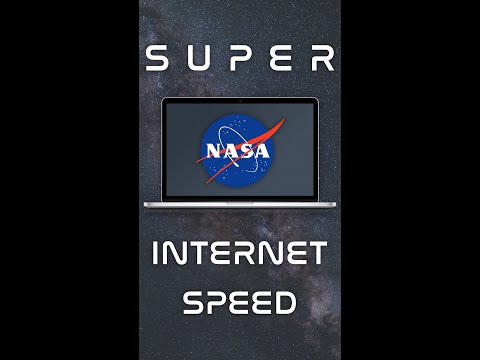 How fast is the NASA INTERNET?