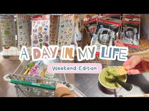 A Day in My Life: Astronaut Ice Cream, Grocery Shopping, Daiso Quick Run, Chips & Guac 🥑 🌮 🍦 🛒