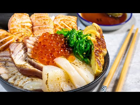 Aburi Chirashi Don Recipe