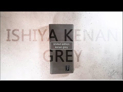 ishiya kenan grey || dompet legendaris dari ishiya dengan warna baru