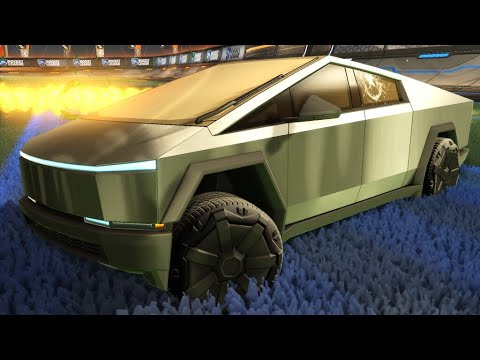 They added Elon Musk’s CYBERTRUCK to Rocket League?! (Early Access)