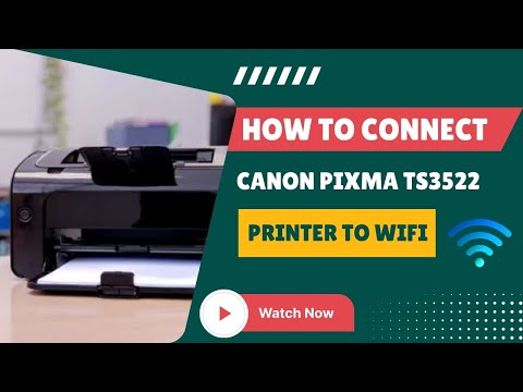 How to Connect Canon Pixma TS3522 Printer to Wi-Fi Network? | Wireless Setup