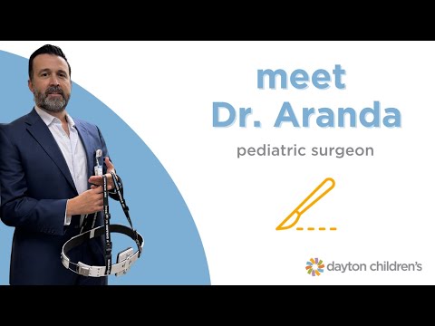 Meet Dr. Aranda, pediatric surgeon at Dayton Children's Hospital