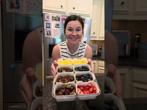 Snackle Box Ideas | Grocery Day Fruit Restock | Organize with Me Fridge Snack Drawer | mom hacks