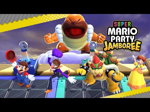 Super Mario Party Jamboree - Story Mode - Part 4: Roll 'em Raceway (All Mini Stars)