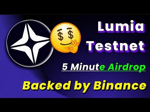 🤫53 Million$ Funding | Backed By Binance | Lumia Testnet Airdrop Detail Video Guide!