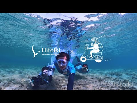 シュノーケリング＠沖縄大度：Freediving with Taro in Odo Beach (20200223 Okinawa)：ジョン万ビーチ