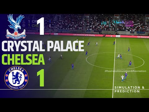 CRYSTAL PALACE 1-1 CHELSEA • Highlights • Premier League 2025 | Simulation/Recreation