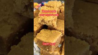 Easy mysore pak recipe #food#viralshorts#trending#sweet#mysore#lazylad#shorts#easyrecipe#mysorepak