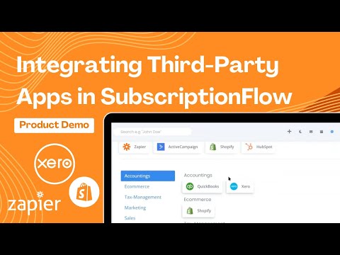 Integrating Apps in SubscriptionFlow (Xero)