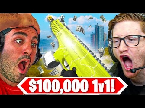 1v1ing on Warzone for $100,000 🤯