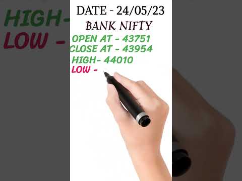 BANK NIFTY | NIFTY 50 |  Daily update  | DATE- 24/05/23  #02 #stockmarket  #indianmarkets