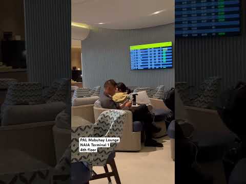 PAL new Mabuhay Lounge NAIA T1