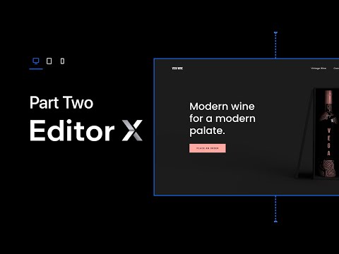 Building a Website with Editor X - Part 2